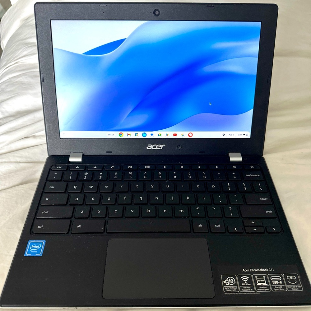 Acer Chromebook 311 11.6" (16gb eMMC, Intel Celeron N, 2.60 GHz, 4GB Ram)